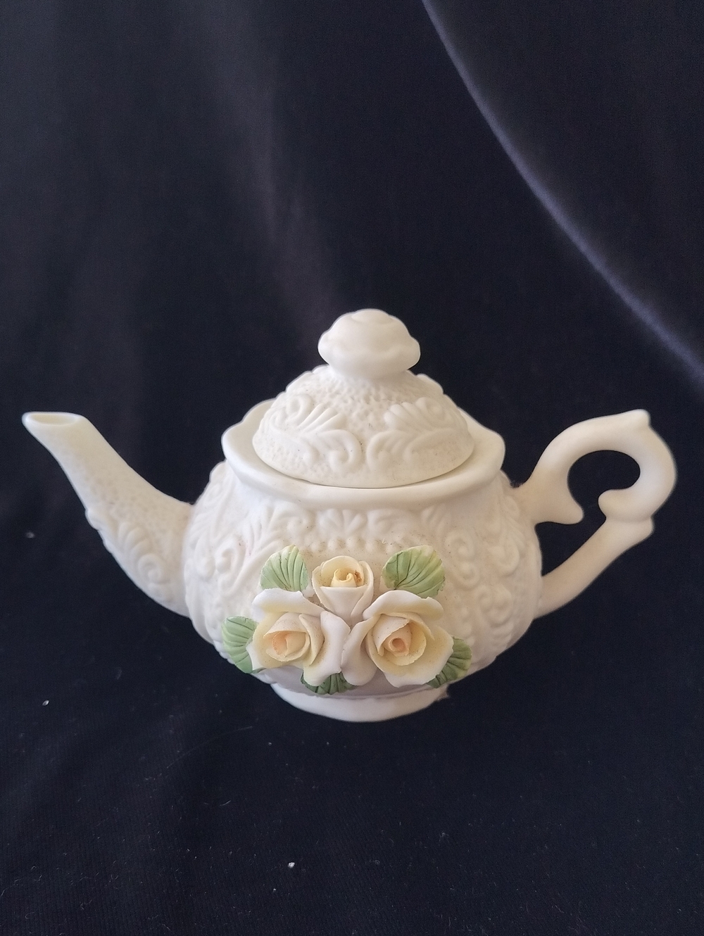 Vintage Cornerstone Creations miniature ceramic teapot